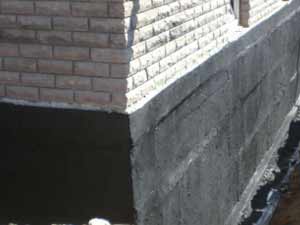 Гидроизоляция бетонного фундамента 